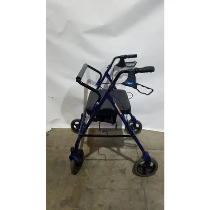 Reuse Medical Equipment Invacare 4-Wheel Rollator Walker with Seat Walkers, second-hand product photo 13