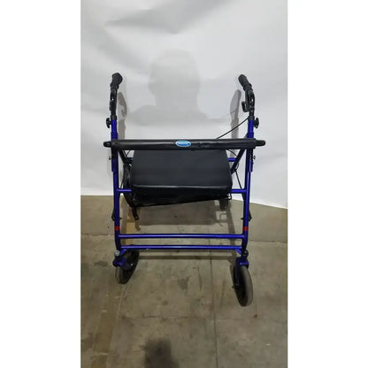 Reuse Medical Equipment Invacare 4-Wheel Rollator Walker with Seat Walkers, second-hand product photo 18