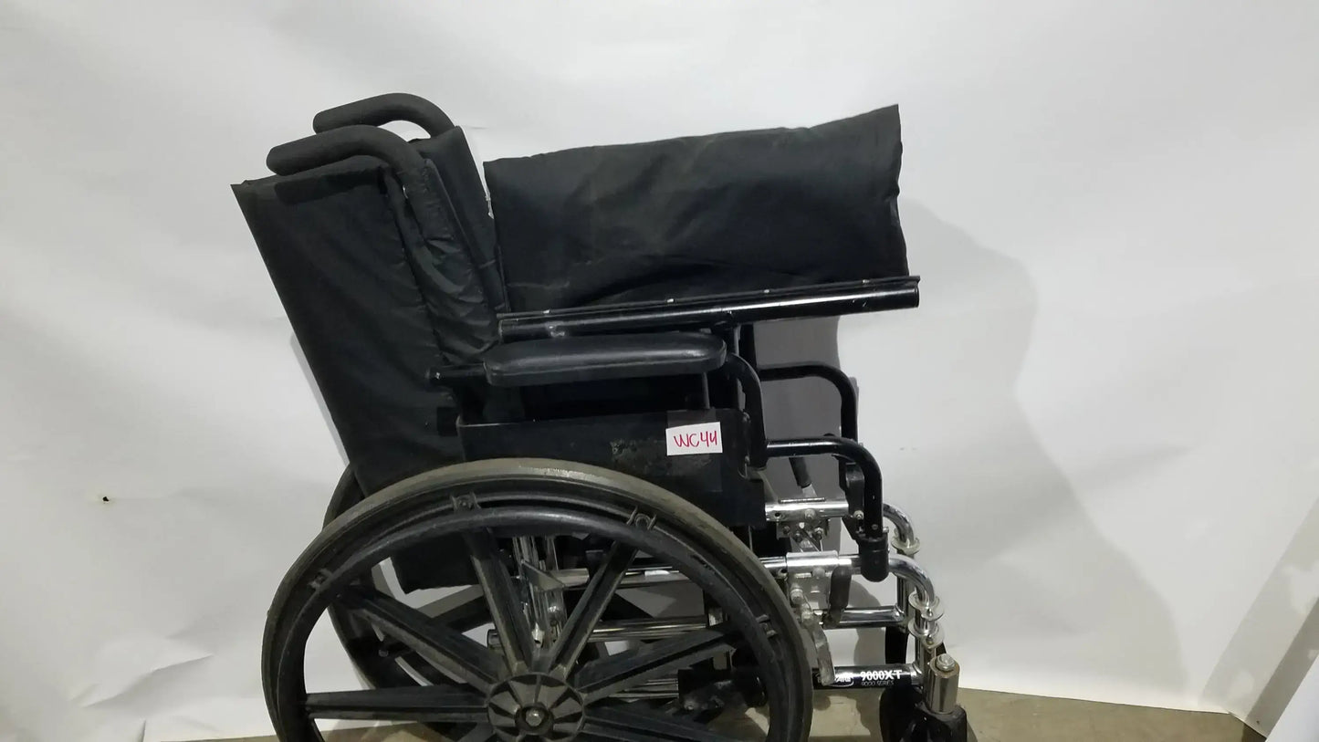 Reuse Medical Equipment Invacare 9000 XT Manual Wheelchair Folding Heavy Duty Mobility Medical Chair Wheelchairs, second-hand product photo 20