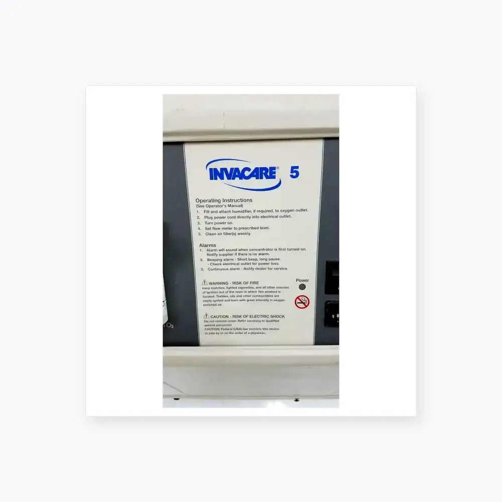 Invacare Concentrrator Oxygen Concentrator, second-hand product photo 2