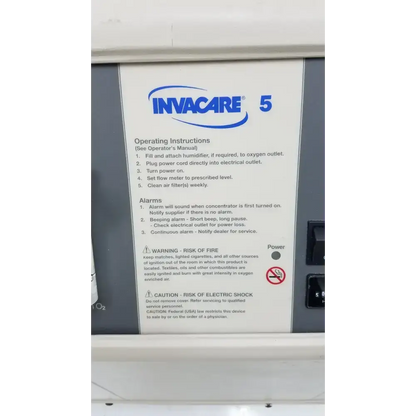 Invacare Concentrrator Oxygen Concentrator, second-hand product photo 2