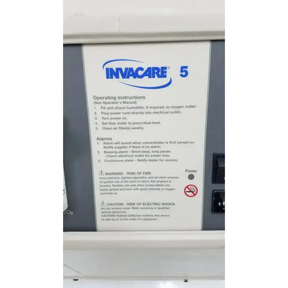 Invacare Concentrrator Oxygen Concentrator, second-hand product photo 2