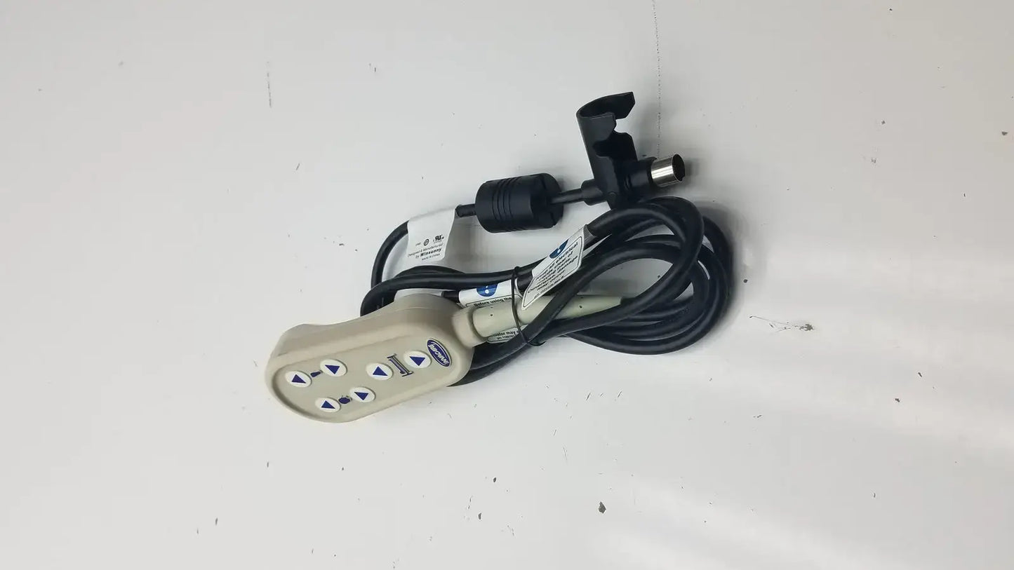 Invacare Homecare Bed 6-Button Hand Control Pendant Unit Remote Hospital Bed Hand Control Pendant, second-hand product photo 4