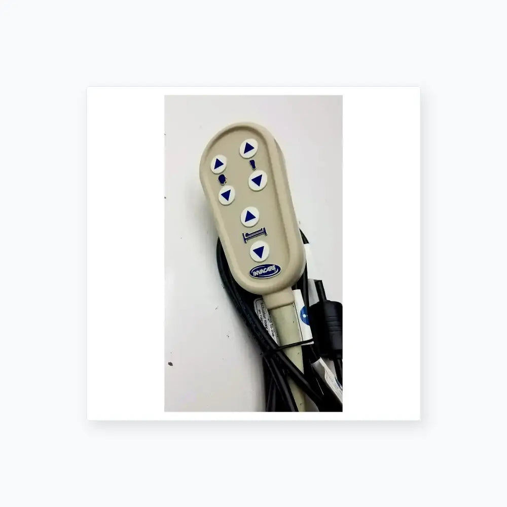 Invacare Homecare Bed 6-Button Hand Control Pendant Unit Remote Hospital Bed Hand Control Pendant, second-hand product photo 1