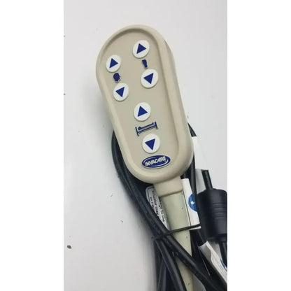 Invacare Homecare Bed 6-Button Hand Control Pendant Unit Remote Hospital Bed Hand Control Pendant, second-hand product photo 1