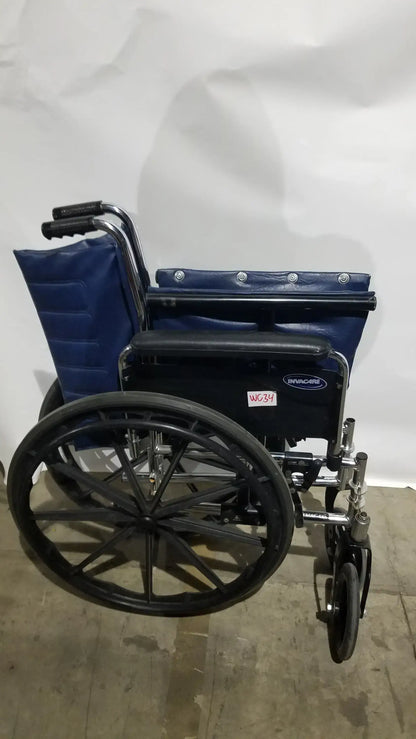 Reuse Medical Equipment Invacare Tracer EX2 Folding Manual Wheelchair Wheelchairs, second-hand product photo 1