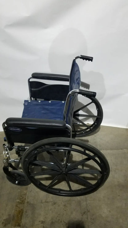 Reuse Medical Equipment Invacare Tracer EX2 Folding Manual Wheelchair Wheelchairs, second-hand product photo 9