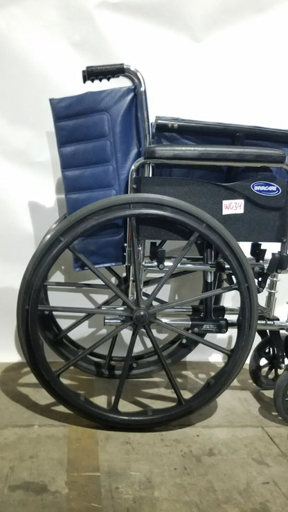 Reuse Medical Equipment Invacare Tracer EX2 Folding Manual Wheelchair Wheelchairs, second-hand product photo 28