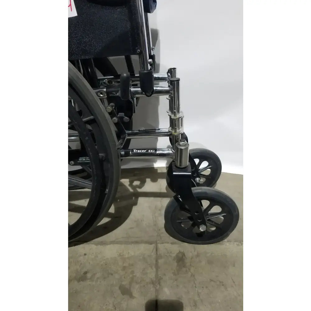 Reuse Medical Equipment Invacare Tracer EX2 Folding Manual Wheelchair Wheelchairs, second-hand product photo 25