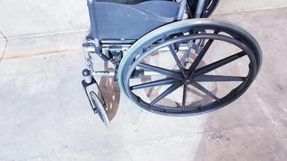 Invacare Tracer EX2 Wheelchair for Adults Standard Folding 20 Inch Seat 250 Lb Wheelchair, second-hand product photo 7