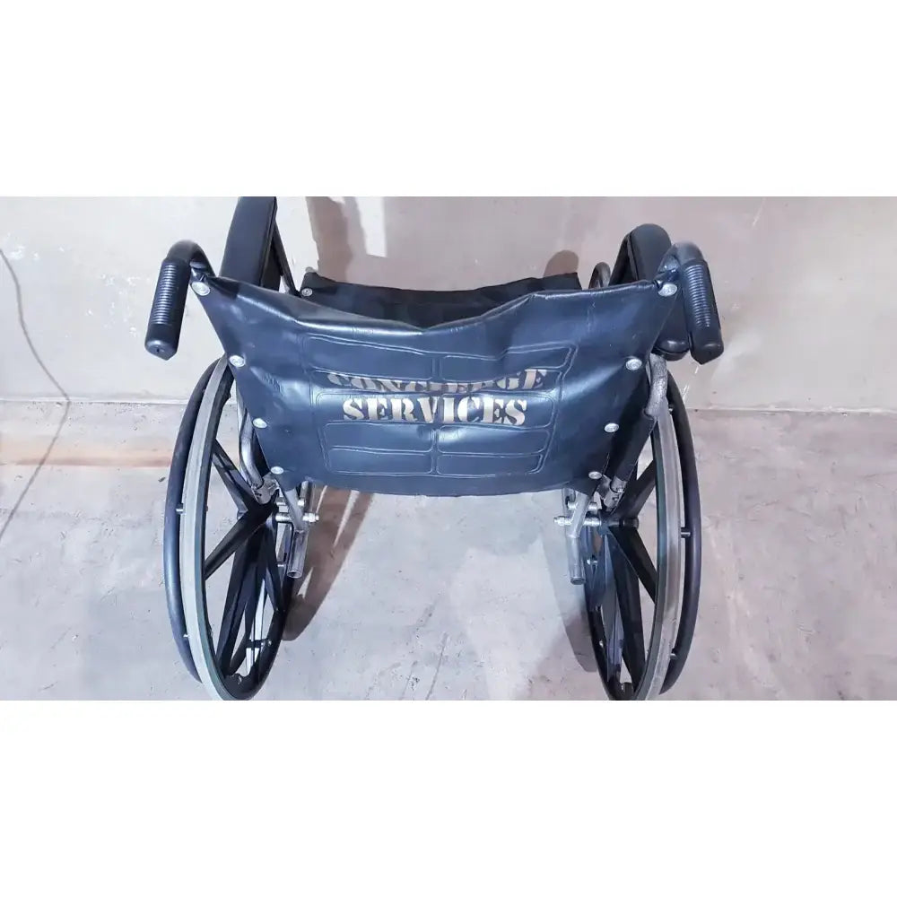 Invacare Tracer EX2 Wheelchair for Adults Standard Folding 20 Inch Seat 250 Lb Wheelchair, second-hand product photo 11