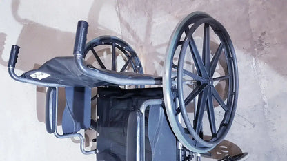 Invacare Tracer EX2 Wheelchair for Adults Standard Folding 20 Inch Seat 250 Lb Wheelchair, second-hand product photo 6