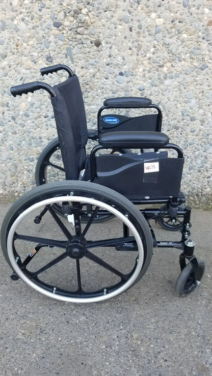 Reuse Medical Equipment Invacare Tracer SX5 Black Wheelchair Armrests Wheelchairs, second-hand product photo 19