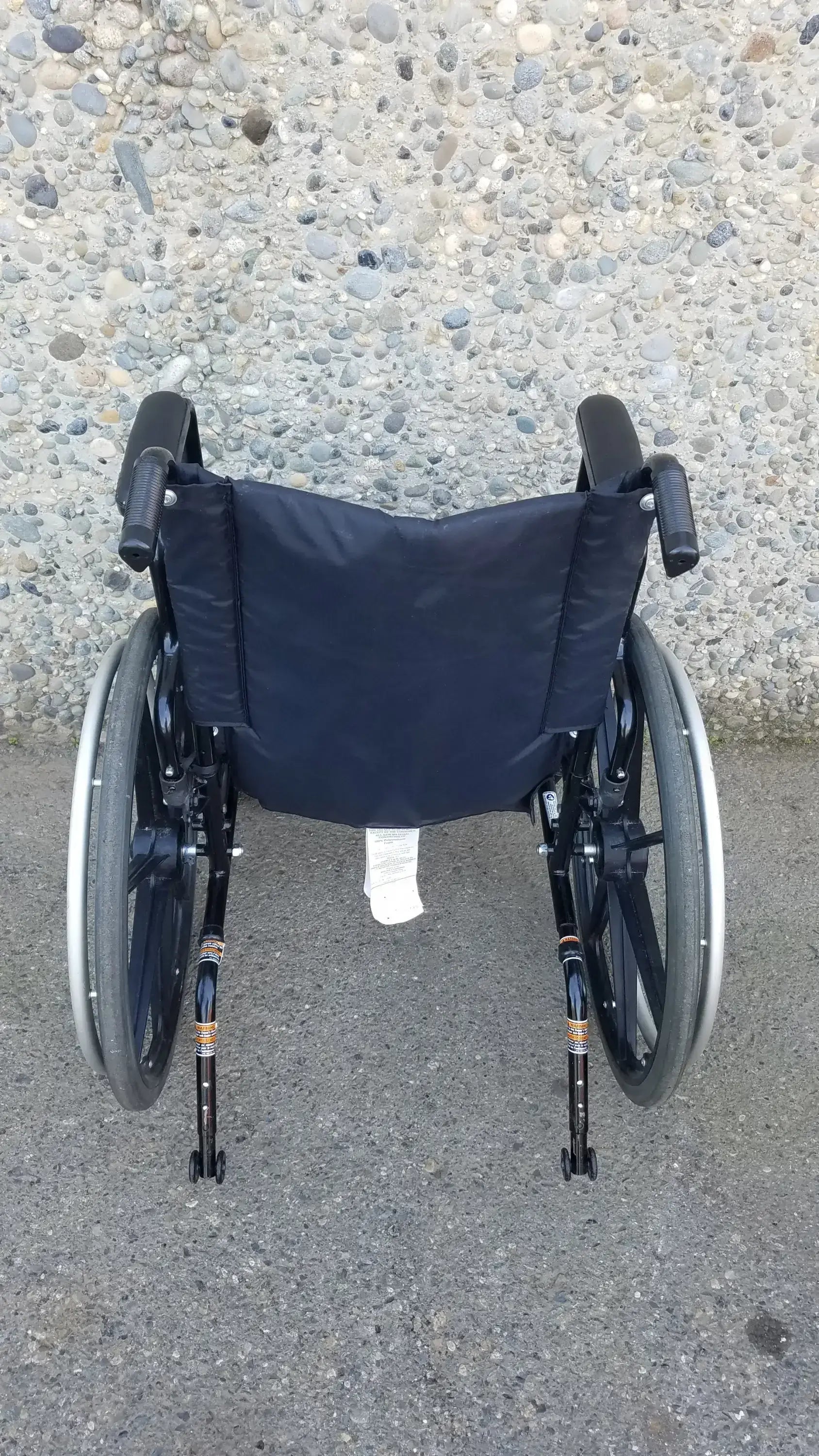 Reuse Medical Equipment Invacare Tracer SX5 Black Wheelchair Armrests Wheelchairs, second-hand product photo 4