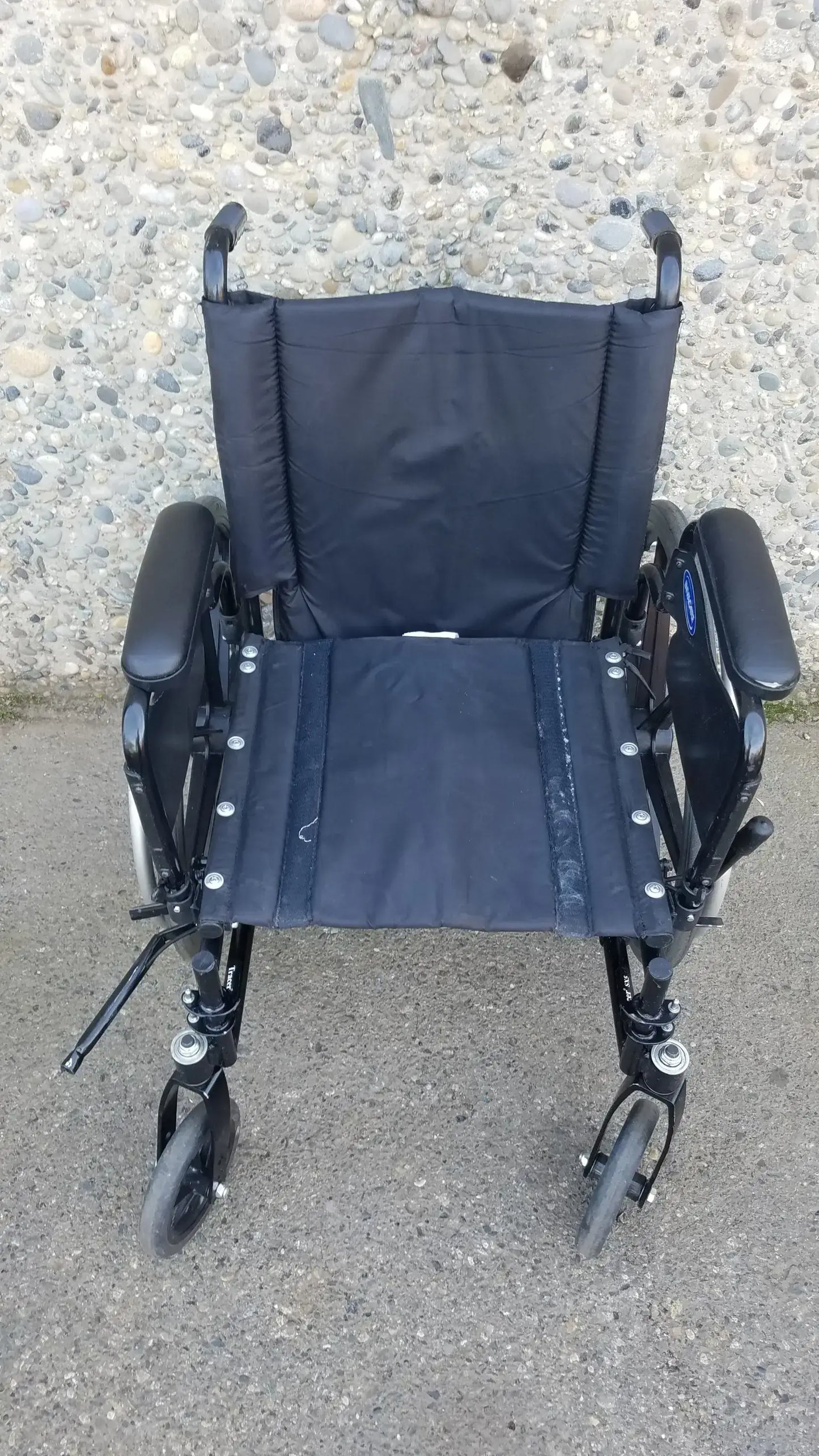 Reuse Medical Equipment Invacare Tracer SX5 Black Wheelchair Armrests Wheelchairs, second-hand product photo 16