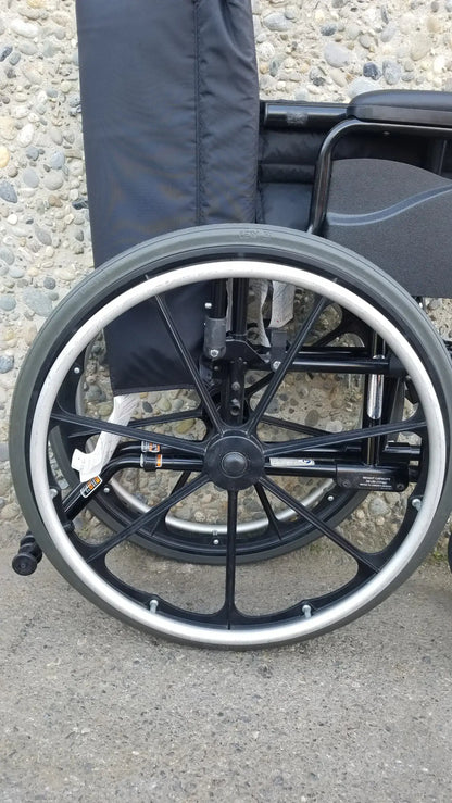 Reuse Medical Equipment Invacare Tracer SX5 Black Wheelchair Armrests Wheelchairs, second-hand product photo 22