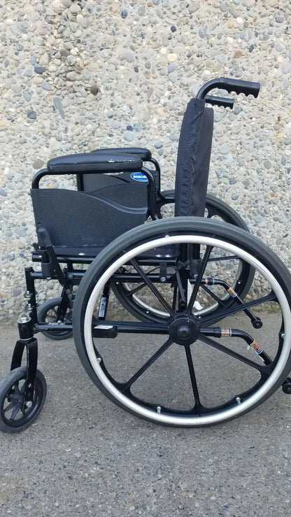 Reuse Medical Equipment Invacare Tracer SX5 Black Wheelchair Armrests Wheelchairs, second-hand product photo 6