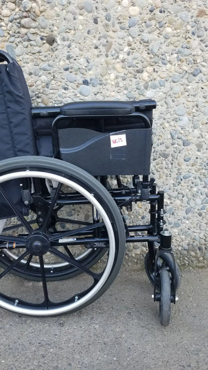 Reuse Medical Equipment Invacare Tracer SX5 Black Wheelchair Armrests Wheelchairs, second-hand product photo 20