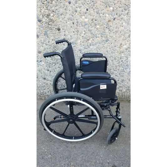 Reuse Medical Equipment Invacare Tracer SX5 Black Wheelchair Armrests Wheelchairs, second-hand product photo 1