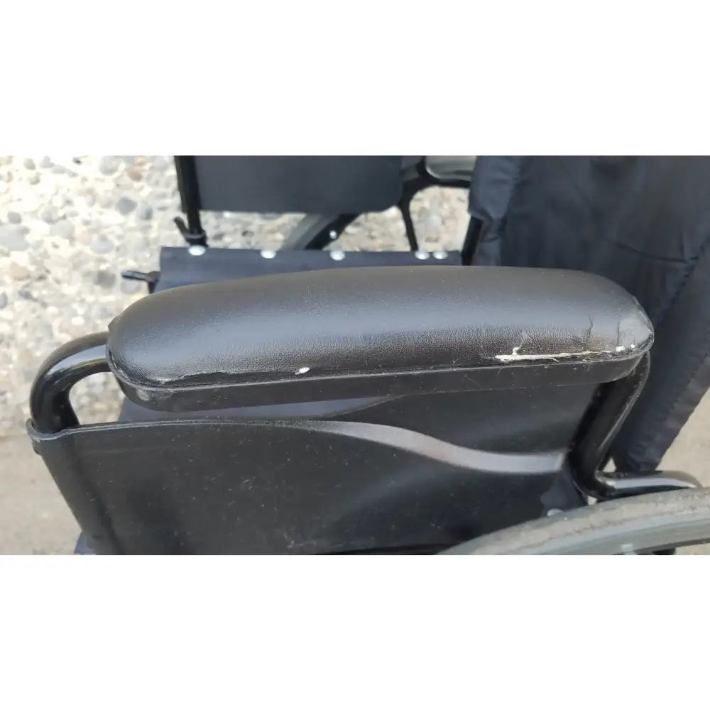 Reuse Medical Equipment Invacare Tracer SX5 Black Wheelchair Armrests Wheelchairs, second-hand product photo 9