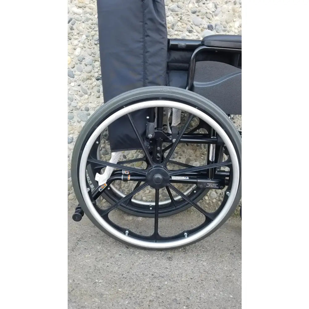 Reuse Medical Equipment Invacare Tracer SX5 Black Wheelchair Armrests Wheelchairs, second-hand product photo 22