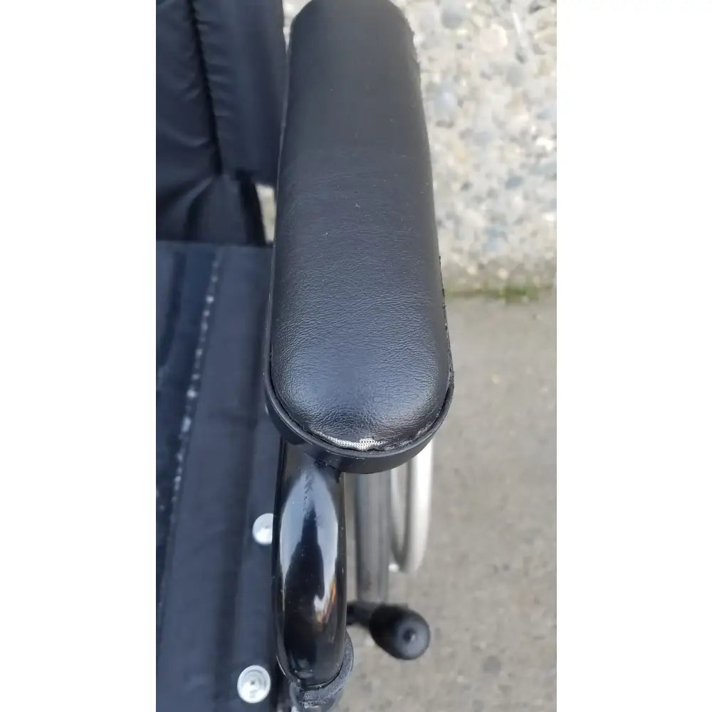 Reuse Medical Equipment Invacare Tracer SX5 Black Wheelchair Armrests Wheelchairs, second-hand product photo 11