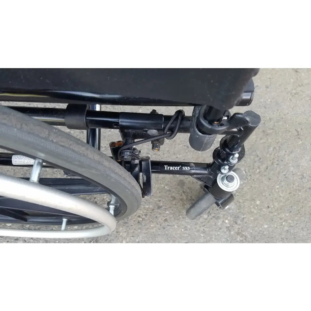 Reuse Medical Equipment Invacare Tracer SX5 Black Wheelchair Armrests Wheelchairs, second-hand product photo 18