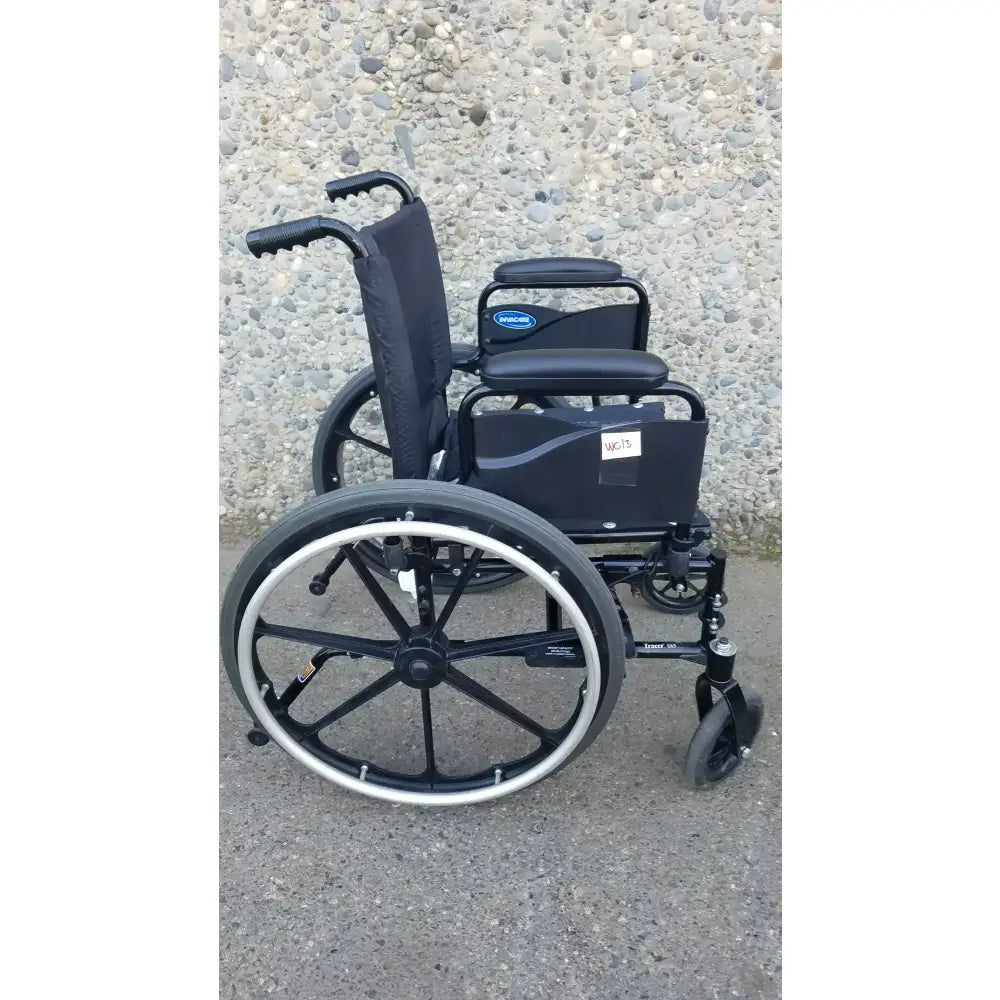 Reuse Medical Equipment Invacare Tracer SX5 Black Wheelchair Armrests Wheelchairs, second-hand product photo 19