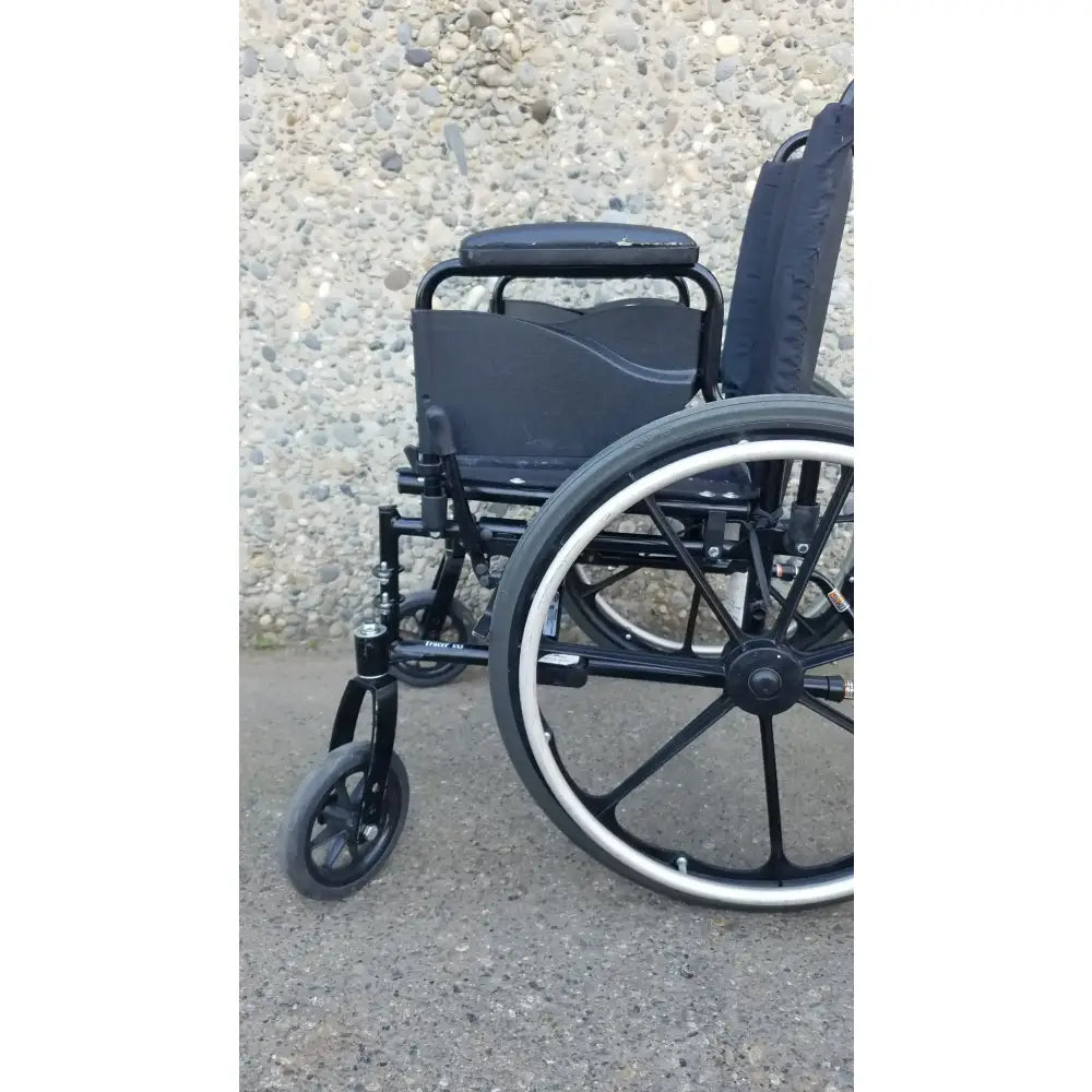 Reuse Medical Equipment Invacare Tracer SX5 Black Wheelchair Armrests Wheelchairs, second-hand product photo 7