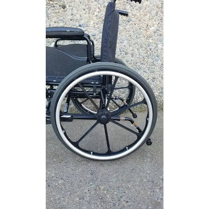 Reuse Medical Equipment Invacare Tracer SX5 Black Wheelchair Armrests Wheelchairs, second-hand product photo 8