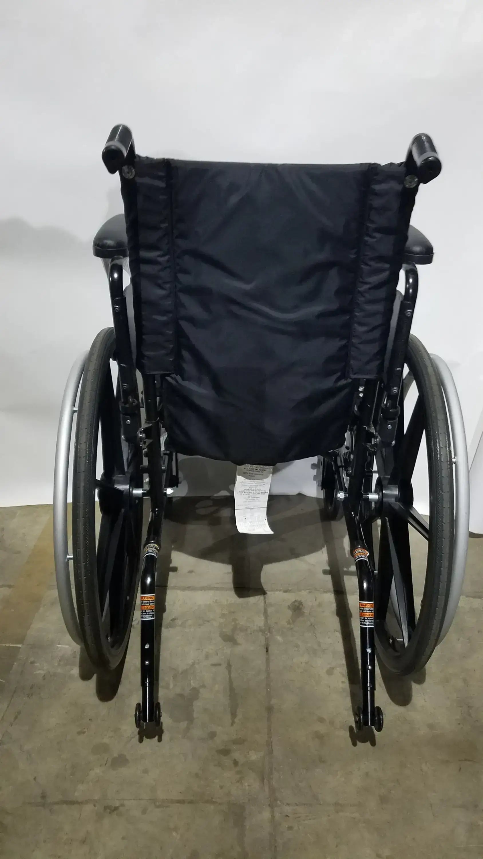 Reuse Medical Equipment Invacare Tracer SX5 Folding Wheelchair – Black Finish with Padded Arm Supports Wheelchairs, second-hand product photo 23