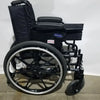 Invacare Tracer SX5 Folding Wheelchair – Black Finish with Padded Arm Supports