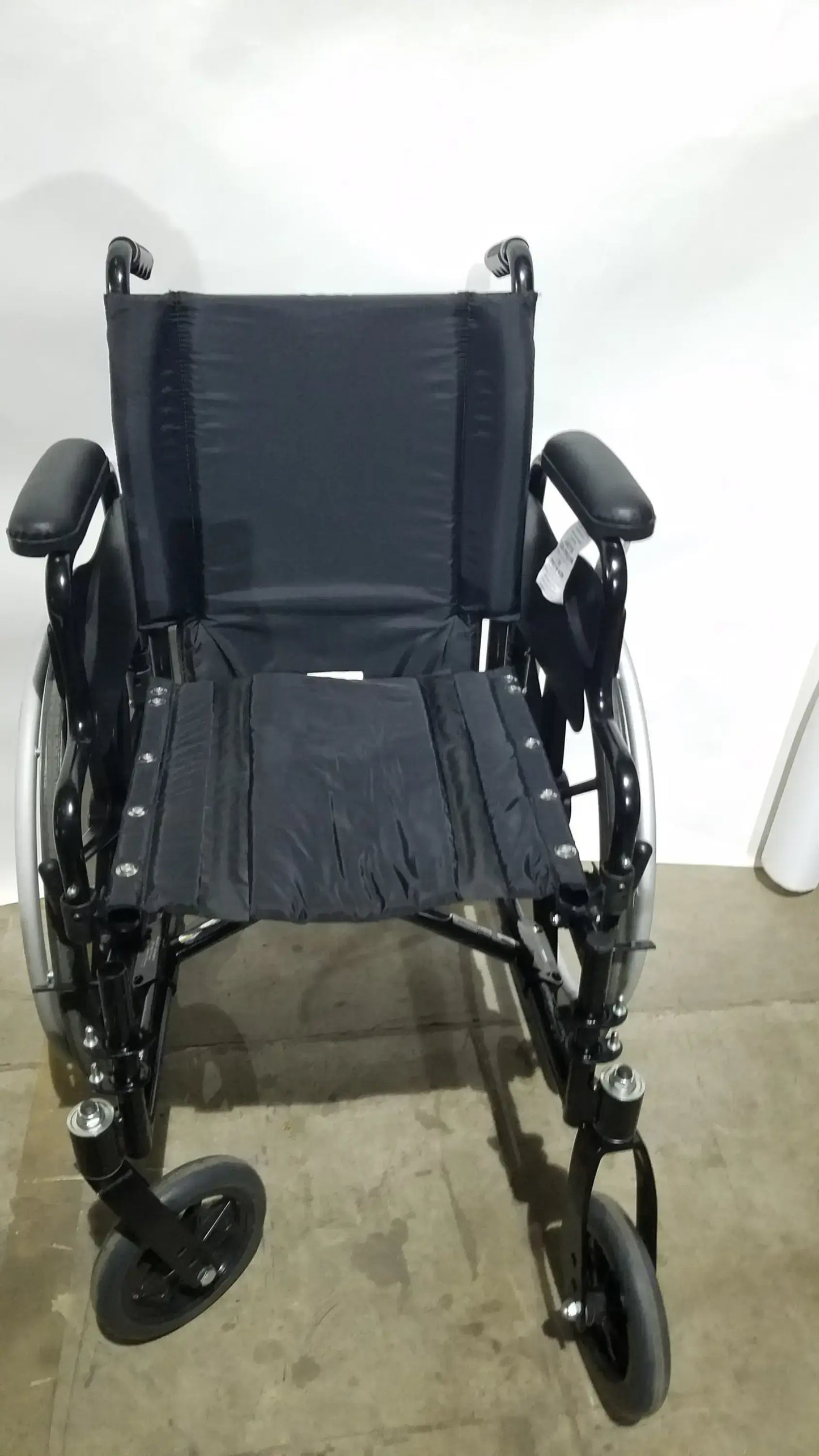 Reuse Medical Equipment Invacare Tracer SX5 Folding Wheelchair – Black Finish with Padded Arm Supports Wheelchairs, second-hand product photo 10