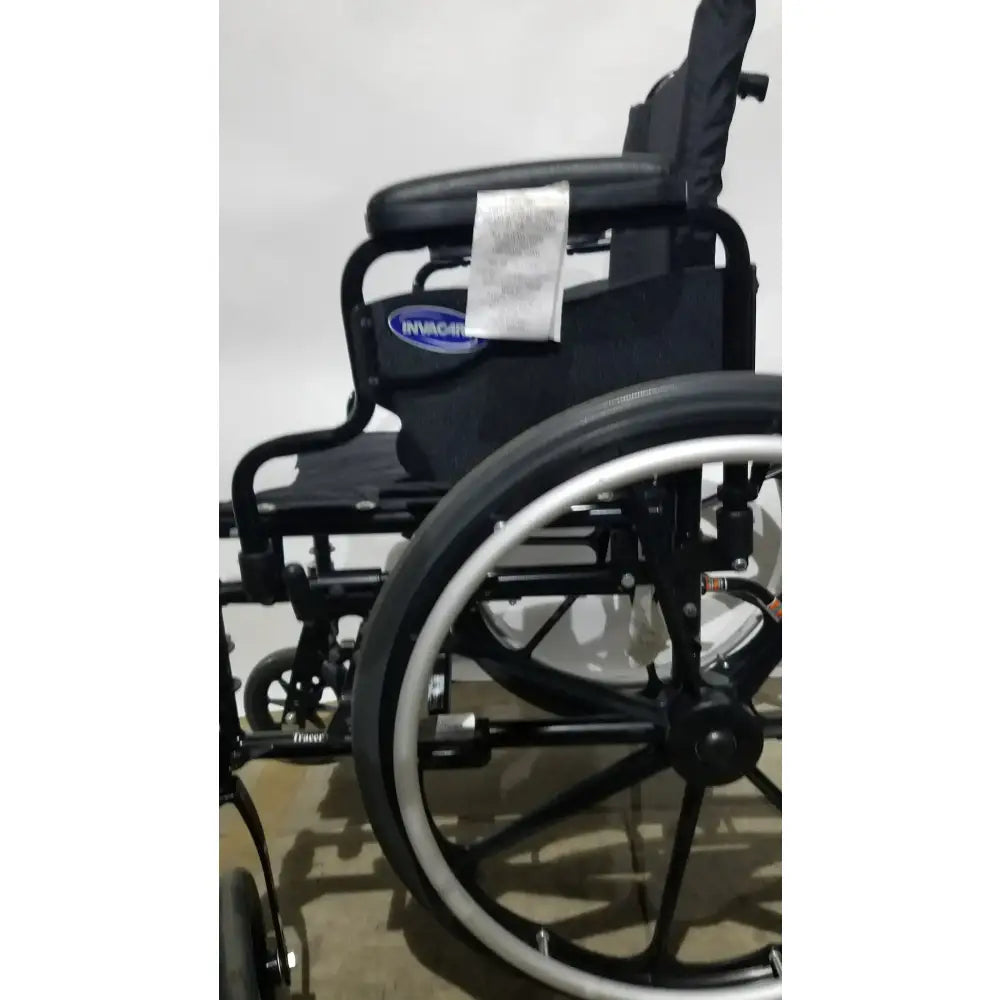 Reuse Medical Equipment Invacare Tracer SX5 Folding Wheelchair – Black Finish with Padded Arm Supports Wheelchairs, second-hand product photo 20