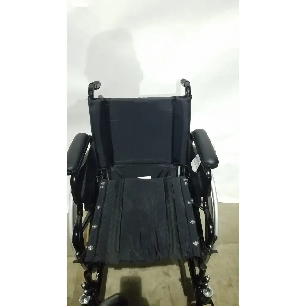 Reuse Medical Equipment Invacare Tracer SX5 Folding Wheelchair – Black Finish with Padded Arm Supports Wheelchairs, second-hand product photo 9