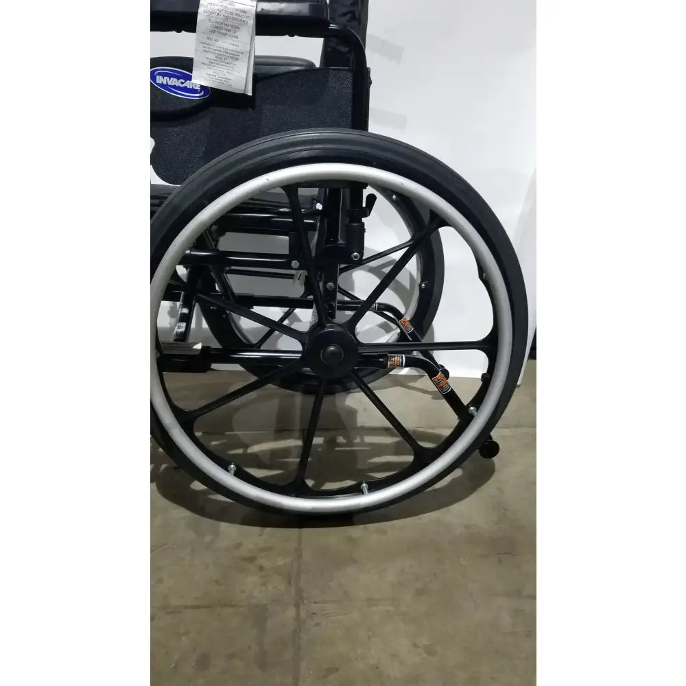 Reuse Medical Equipment Invacare Tracer SX5 Folding Wheelchair – Black Finish with Padded Arm Supports Wheelchairs, second-hand product photo 19