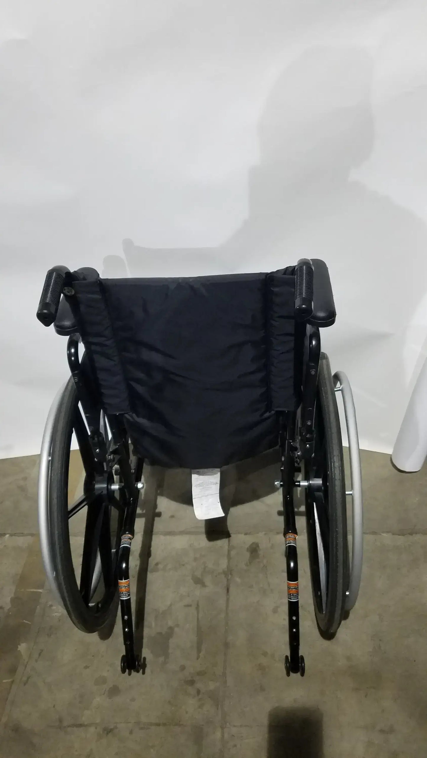 Reuse Medical Equipment Invacare Tracer SX5 Folding Wheelchair – Black Finish with Padded Arm Supports Wheelchairs, second-hand product photo 26
