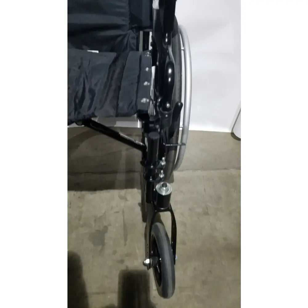 Reuse Medical Equipment Invacare Tracer SX5 Folding Wheelchair – Black Finish with Padded Arm Supports Wheelchairs, second-hand product photo 14