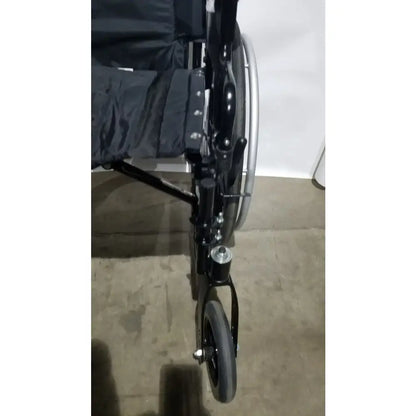 Reuse Medical Equipment Invacare Tracer SX5 Folding Wheelchair – Black Finish with Padded Arm Supports Wheelchairs, second-hand product photo 14