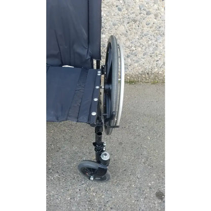 Reuse Medical Equipment Invacare Tracer SX5 Heavy-Duty Black Wheelchair with Fixed Arm Rests Wheelchairs, second-hand product photo 8
