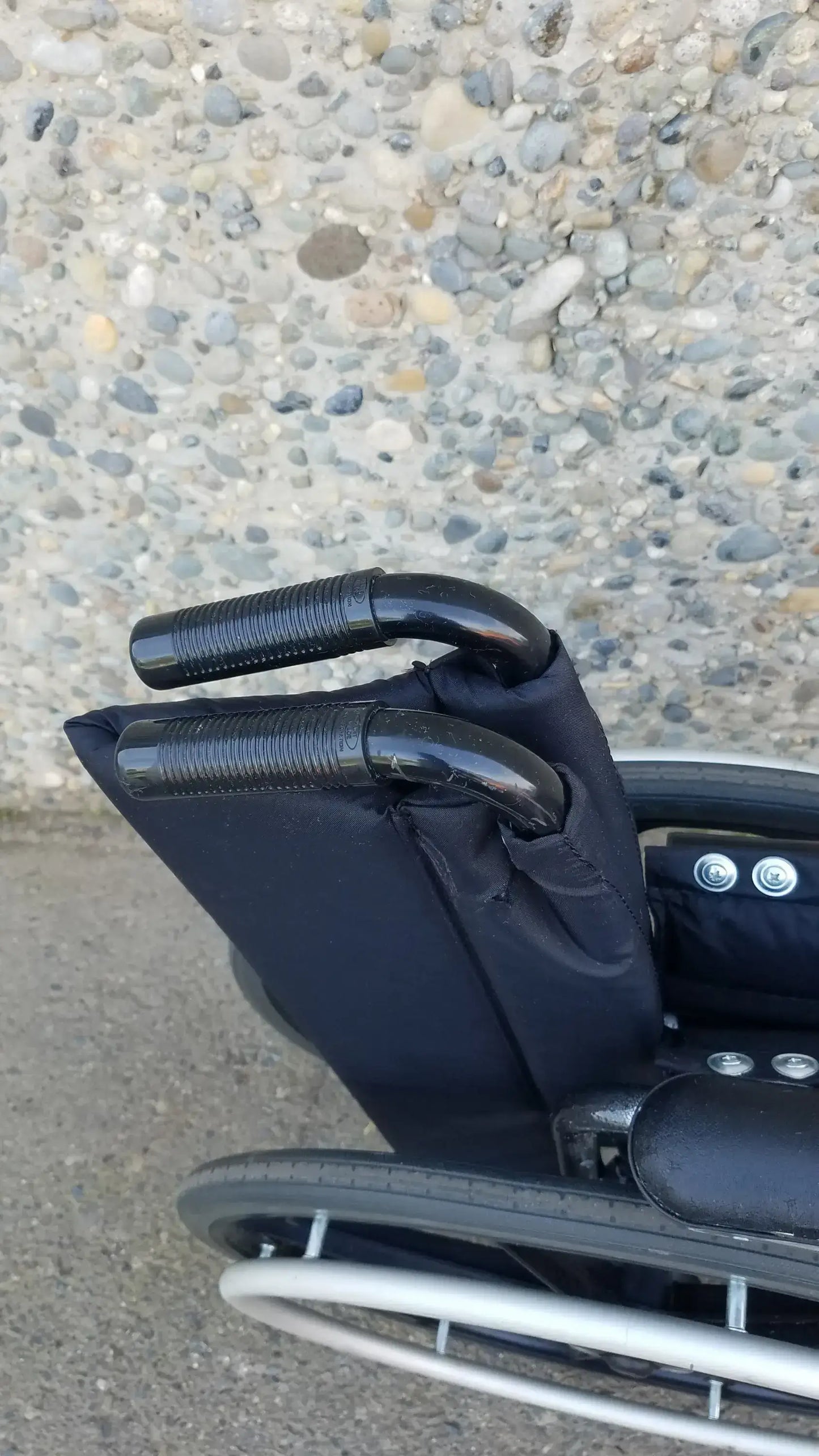 Reuse Medical Equipment Invacare Tracer SX5 Heavy-Duty Black Wheelchair with Fixed Arm Rests Wheelchairs, second-hand product photo 16