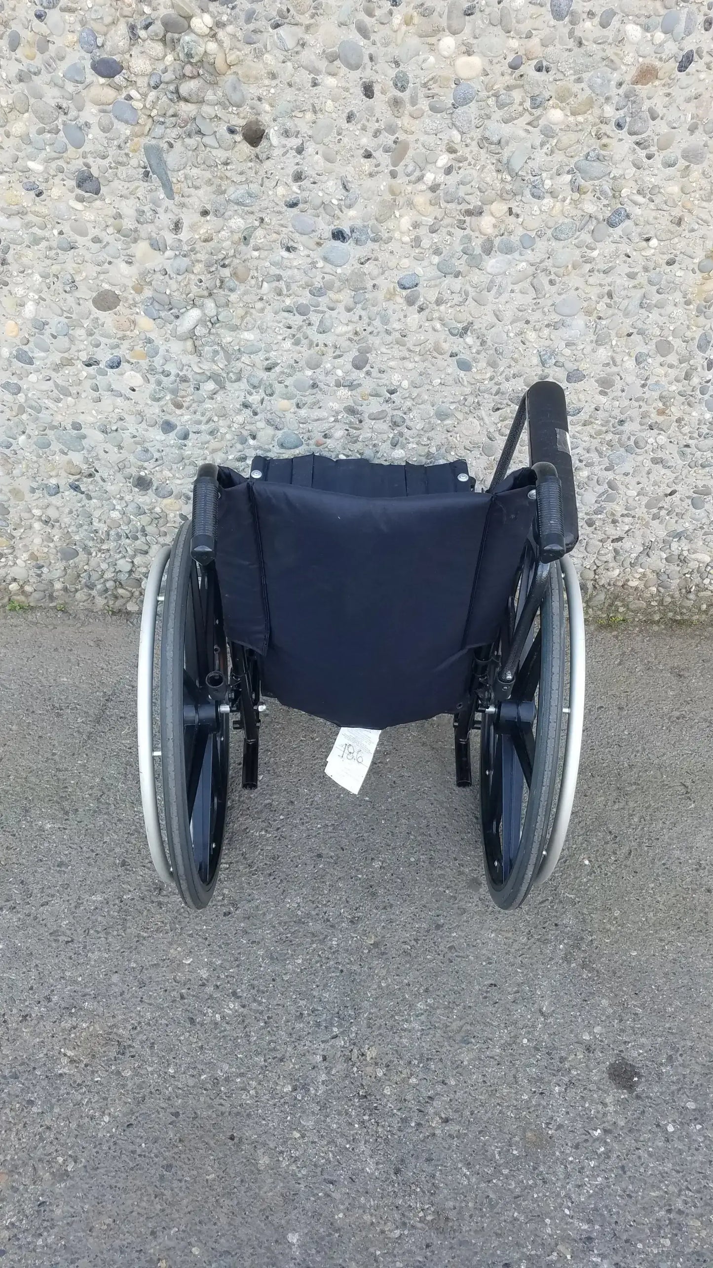 Reuse Medical Equipment Invacare Tracer SX5 Heavy-Duty Black Wheelchair with Fixed Arm Rests Wheelchairs, second-hand product photo 6