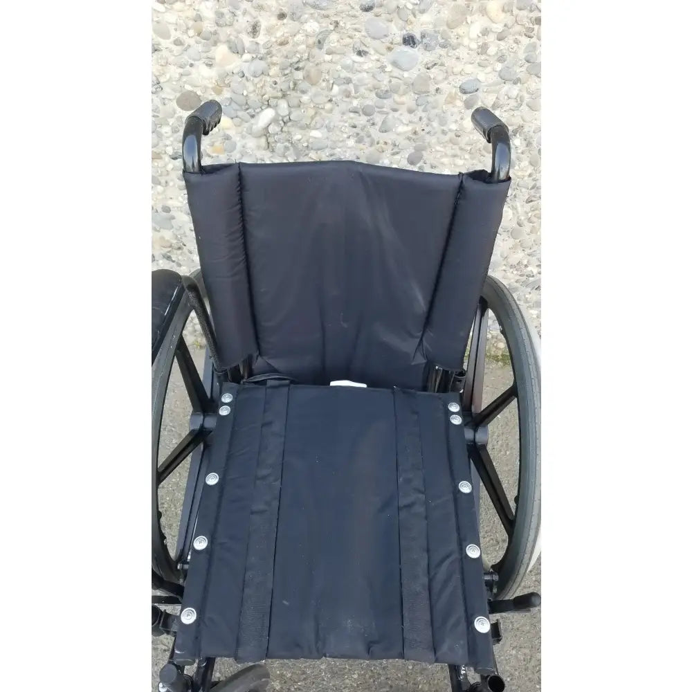 Reuse Medical Equipment Invacare Tracer SX5 Heavy-Duty Black Wheelchair with Fixed Arm Rests Wheelchairs, second-hand product photo 12