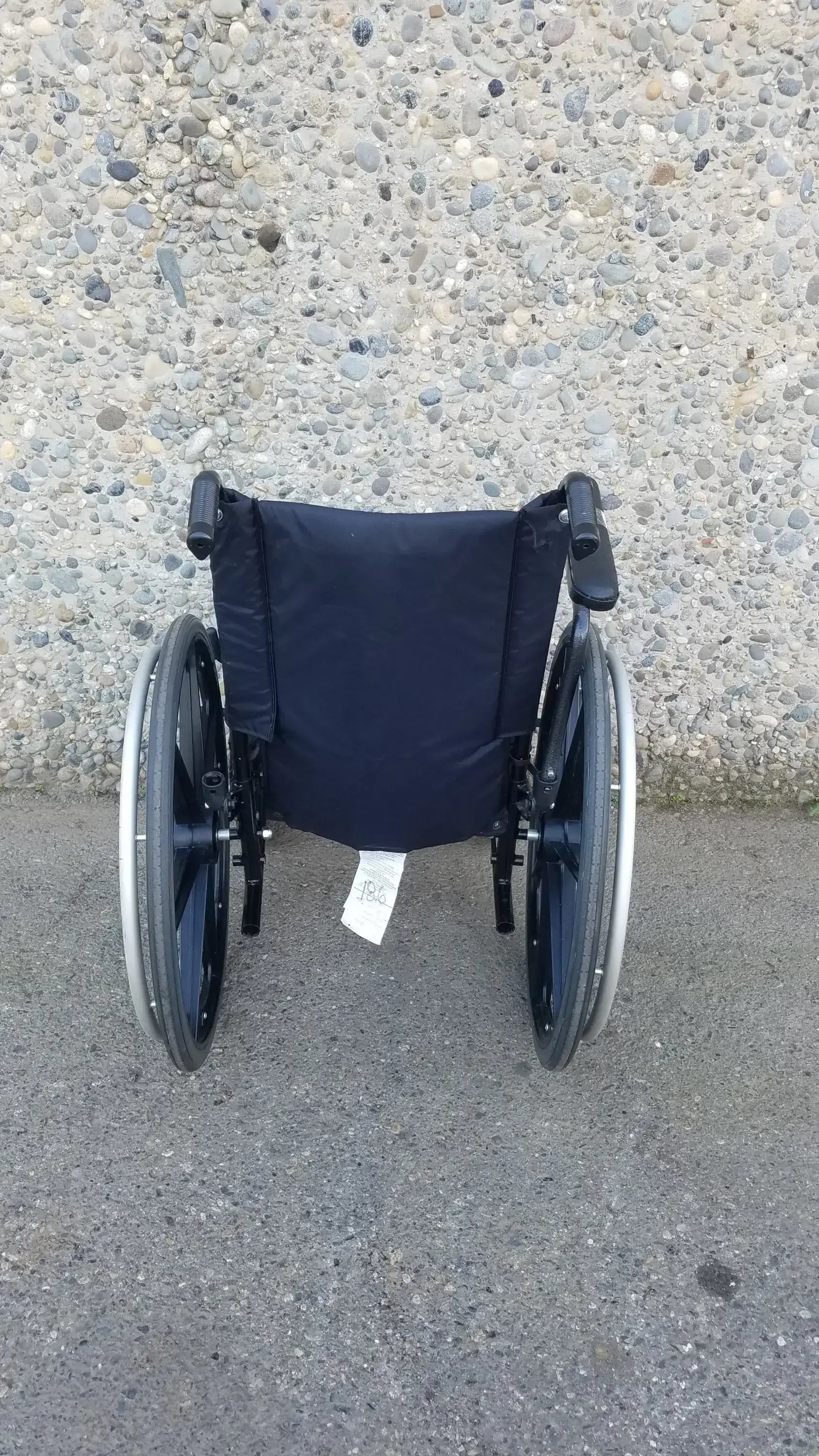Reuse Medical Equipment Invacare Tracer SX5 Heavy-Duty Black Wheelchair with Fixed Arm Rests Wheelchairs, second-hand product photo 3