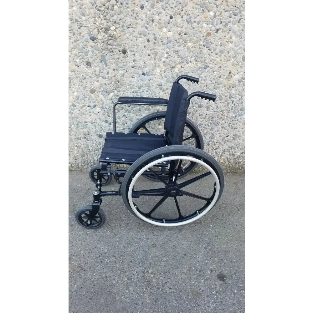 Reuse Medical Equipment Invacare Tracer SX5 Heavy-Duty Black Wheelchair with Fixed Arm Rests Wheelchairs, second-hand product photo 5