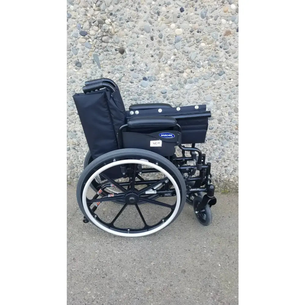 Reuse Medical Equipment Invacare Tracer SX5 Wheelchair Arm Rest Black Wheelchair, second-hand product photo 20