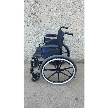Reuse Medical Equipment Invacare Tracer SX5 Wheelchair Arm Rest Black Wheelchair, second-hand product photo 8