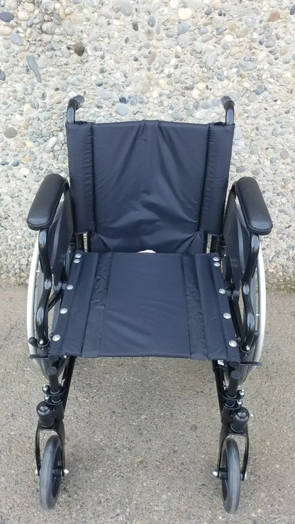 Reuse Medical Equipment Invacare Tracer SX5 Wheelchair Arm Rest Black Wheelchair, second-hand product photo 9