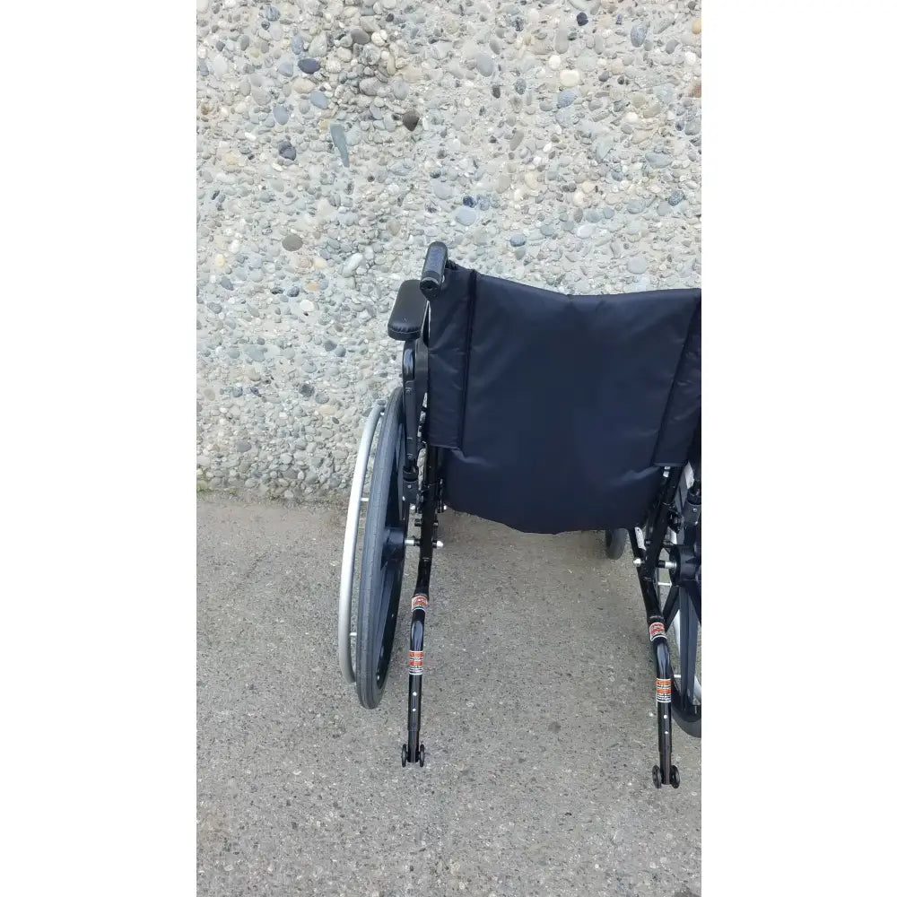 Reuse Medical Equipment Invacare Tracer SX5 Wheelchair Arm Rest Black Wheelchair, second-hand product photo 3