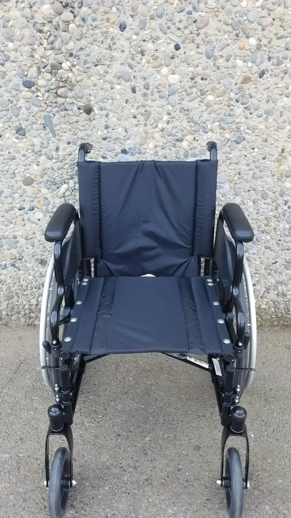 Reuse Medical Equipment Invacare Tracer SX5 Wheelchair Arm Rest Black Wheelchair, second-hand product photo 15